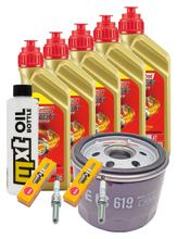 Kit d'inspection 5L 5W-40 + filtre à huile + 2 bougies pour BMW R RT LC ESA 1200 ccm Année 2017