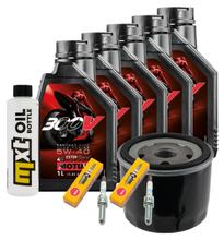 Inspection package 5L 5W-40 + oil filter + 2x spark plug for BMW R RT LC ESA 1200 ccm Year 2017