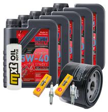 Inspection package 5L 5W-40 + oil filter + 2x spark plug for BMW R RT LC ESA 1200 ccm Year 2017