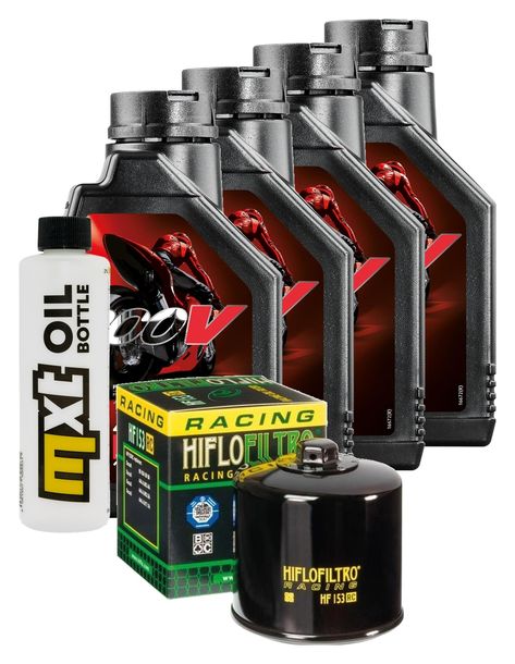Inspektionspaket 4L 15W-50 + Ölfilter für Ducati Diavel Diesel Streetfighter 848 / 1200 ccm Bj. 2015 - 2018