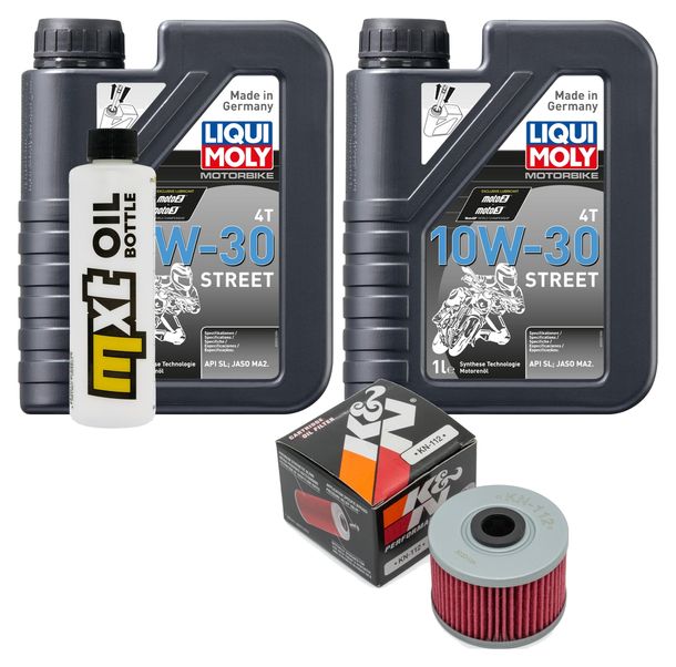 Pacchetto di ispezione 2L 10W-30+filtro olio per Honda CRF L 250 ccm Anno 2017