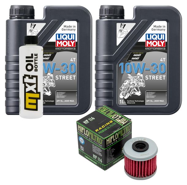Inspektionspaket 2L 10W-30 + Ölfilter für Honda CRF R RX 450 ccm Bj. 2017 - 2022
