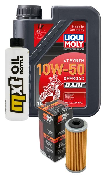 Inspektionspaket 1L 10W-50 + Ölfilter für Husqvarna FC 250 ccm Bj. 2017
