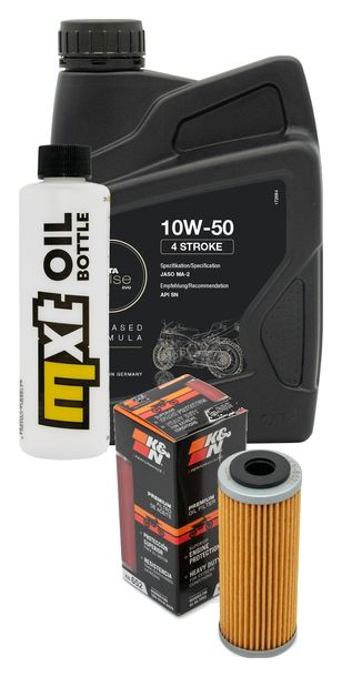 1L 10W-50 inspection package+ oil filter for Husqvarna FC 250 ccm Year 2017