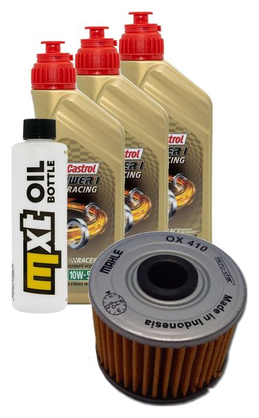 Paquete de inspección 3L 10W-50+filtro de aceite para Kawasaki Z SL 250 ccm Año 2017