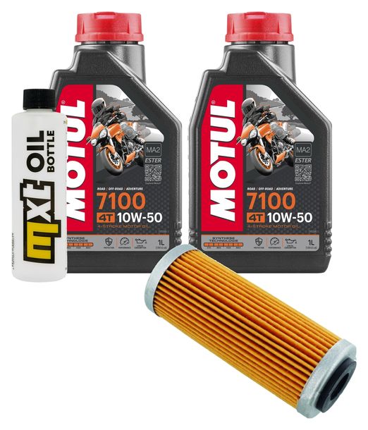 Inspektionspaket 2L 10W-50 + Ölfilter für KTM EXC-F Sixdays 450 ccm Bj. 2017