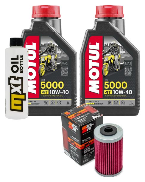 Inspektionspaket 2L 10W-40 + Ölfilter für KTM RC 125 ccm Bj. 2017