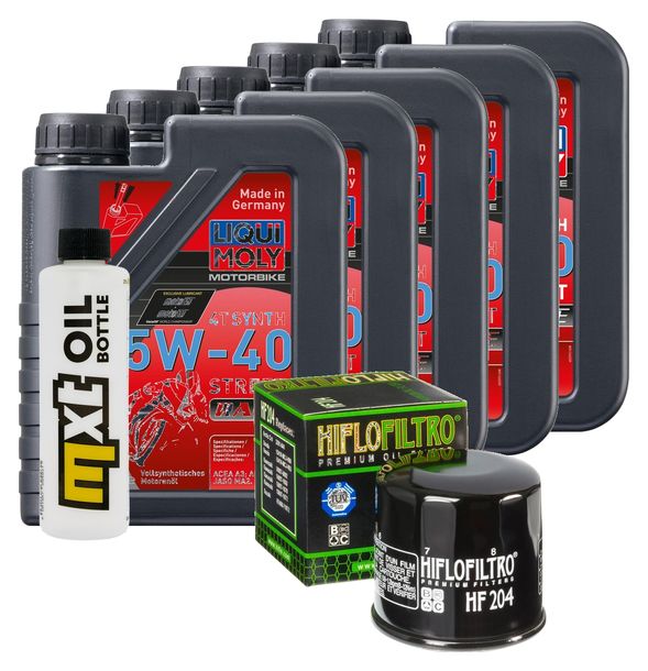 Inspektionspaket 5L 5W-40 + Ölfilter für Yamaha MT-10 A SP 1000 ccm Bj. 2017 - 2019