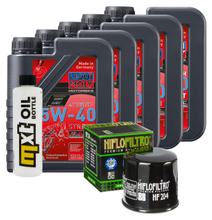 Pacchetto di ispezione 5L 5W-40 + filtro olio per Yamaha MT-10 A SP 1000 ccm Anno 2017 - 2019