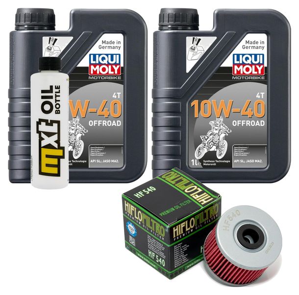 Pacchetto di ispezione 2L 10W-40+filtro olio per Yamaha YS 125 ccm Anno 2017 - 2018