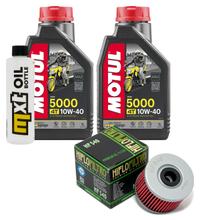 Paquet d'inspection 2L 10W-40+filtre à huile pour Yamaha YS 125 ccm Année 2017 - 2018