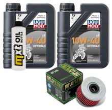 2L 10W-40 Inspection Package+oil filter for Yamaha YS 125 ccm Year 2017 - 2018