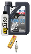 Inspektionspaket 1L 10W-30 + Ölfilter + 1x Zündkerze für Honda ANF Innova 125 ccm