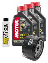 Inspektionspaket 3L 10W-40 + Ölfilter + 1x Zündkerze für Kymco AK 550 ccm