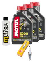 Inspektionspaket 3L 10W-40 + Ölfilter + 1x Zündkerze für Kymco AK 550 ccm