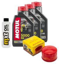 Inspektionspaket 3L 10W-40 + Ölfilter + 1x Zündkerze für Kymco AK 550 ccm