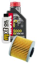Inspectiepakket 1L 10W-40 + oliefilter + 1x bougie voor Kymco X-Town 125 ccm