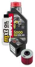 Inspectiepakket 1L 10W-40 + oliefilter + 1x bougie voor Kymco X-Town 125 ccm