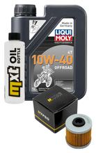 Inspectiepakket 1L 10W-40 + oliefilter + 1x bougie voor Kymco X-Town 125 ccm