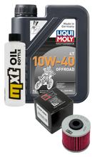 Inspectiepakket 1L 10W-40 + oliefilter + 1x bougie voor Kymco X-Town 125 ccm
