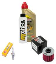Inspectiepakket 1L 10W-40 + oliefilter + 1x bougie voor Kymco X-Town 125 ccm