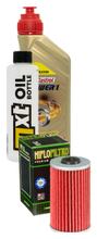 Inspectiepakket 1L 20W-50 + Oliefilter + 1x Bougie voor Kymco Yager Gti 125 ccm