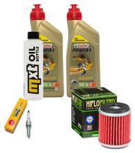 Inspection package 2L 10W-40 + oil filter + 1x spark plug for Yamaha X-Max 300 ccm