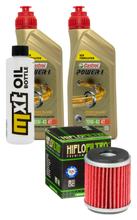 Inspection package 2L 10W-40 + oil filter + 1x spark plug for Yamaha X-Max 300 ccm