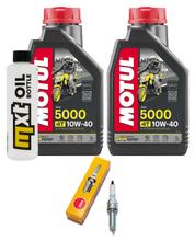 Inspektionspaket 2L 10W-40 + Ölfilter + 1x Zündkerze für Yamaha X-Max 300 ccm