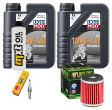 Inspektionspaket 2L 10W-40 + Ölfilter + 1x Zündkerze für Yamaha X-Max 300 ccm