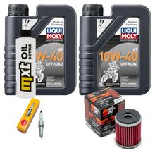 Inspectiepakket 2L 10W-40 + Oliefilter + 1x Bougie voor Yamaha X-Max 300 ccm