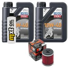 Inspectiepakket 2L 10W-40 + Oliefilter + 1x Bougie voor Yamaha X-Max 300 ccm