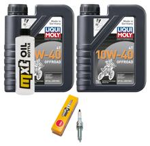 Inspectiepakket 2L 10W-40 + Oliefilter + 1x Bougie voor Yamaha X-Max 300 ccm