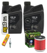 Inspectiepakket 2L 10W-40 + Oliefilter + 1x Bougie voor Yamaha X-Max 300 ccm
