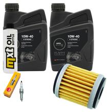 Inspectiepakket 2L 10W-40 + Oliefilter + 1x Bougie voor Yamaha X-Max 300 ccm