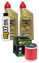 Inspection package 2L 10W-40 + oil filter + 1x spark plug for Yamaha X-Max 300 ccm