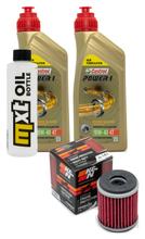 Inspection package 2L 10W-40 + oil filter + 1x spark plug for Yamaha X-Max 300 ccm