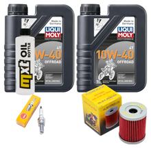 Inspectiepakket 2L 10W-40 + Oliefilter + 1x Bougie voor Yamaha X-Max 395 ccm