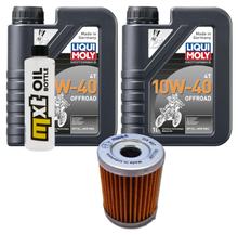Inspectiepakket 2L 10W-40 + Oliefilter + 1x Bougie voor Yamaha X-Max 395 ccm