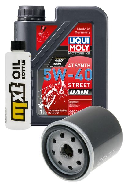 Inspektionspaket 1L 5W-40 + Ölfilter für Aprilia Mojito 150 ccm