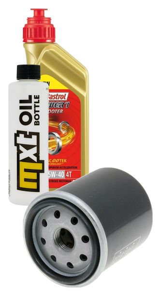 Inspektionspaket 1L 5W-40 + Ölfilter für Aprilia Mojito 150 ccm