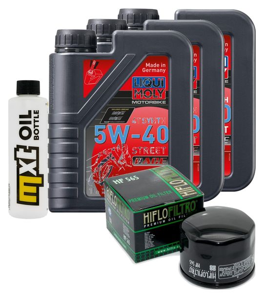 Inspektionspaket 3L 5W-40 + Ölfilter für Aprilia NA Mana ABS GT 850 ccm Bj. 2015