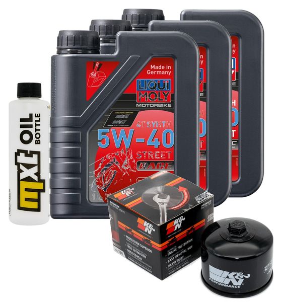 Inspektionspaket 3L 5W-40 + Ölfilter für Aprilia NA Mana ABS GT 850 ccm Bj. 2015