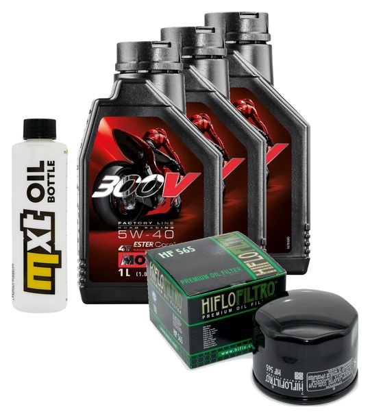 Inspektionspaket 3L 5W-40 + Ölfilter für Aprilia NA Mana ABS GT 850 ccm Bj. 2015