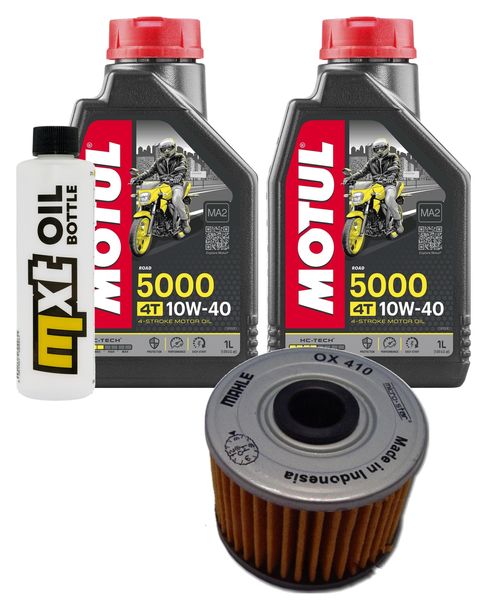 Inspektionspaket 2L 10W-40 + Ölfilter für Benelli BN TNT Tornado Naked CBS 125 ccm Bj. 2017 - 2020
