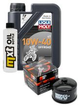 Paquete de inspección 1L 10W-40 con filtro de aceite para Beta RR LC Enduro Motard 125 ccm Año 2018