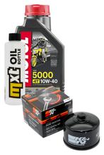 Paquete de inspección 1L 10W-40 con filtro de aceite para Beta RR LC Enduro Motard 125 ccm Año 2018