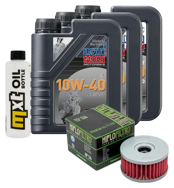 Pacchetto di ispezione 3L 10W-40+filtro olio per Beta Alp 4.0 350 ccm Anno 2018