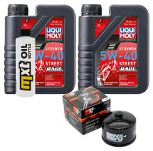 Pacote de Inspeção 2L 5W-40 + Filtro de Óleo para BMW C 400 ccm Ano 2018