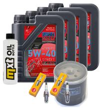Inspectiepakket 4L 5W-40 + oliefilter + 2x bougie voor BMW R GS 1100 ccm Bj. 2001